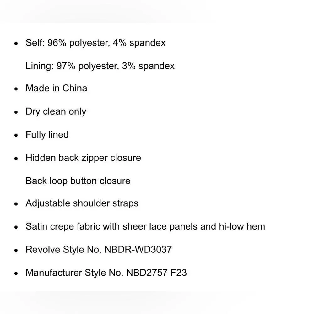 NWT NBD Brigitta Satin Lace Midi Dress in Black - Picture 6 of 10